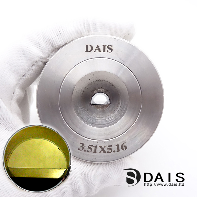 3.51x5.16mm shaped PCD die