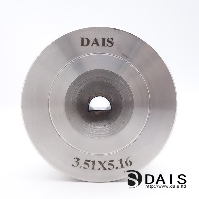 3.51x5.16mm shaped PCD die