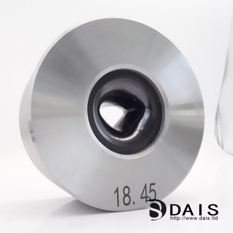 Nano sector shape conductor die 18.45
