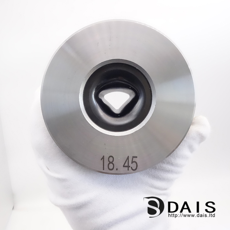 Nano sector shape conductor die 18.45